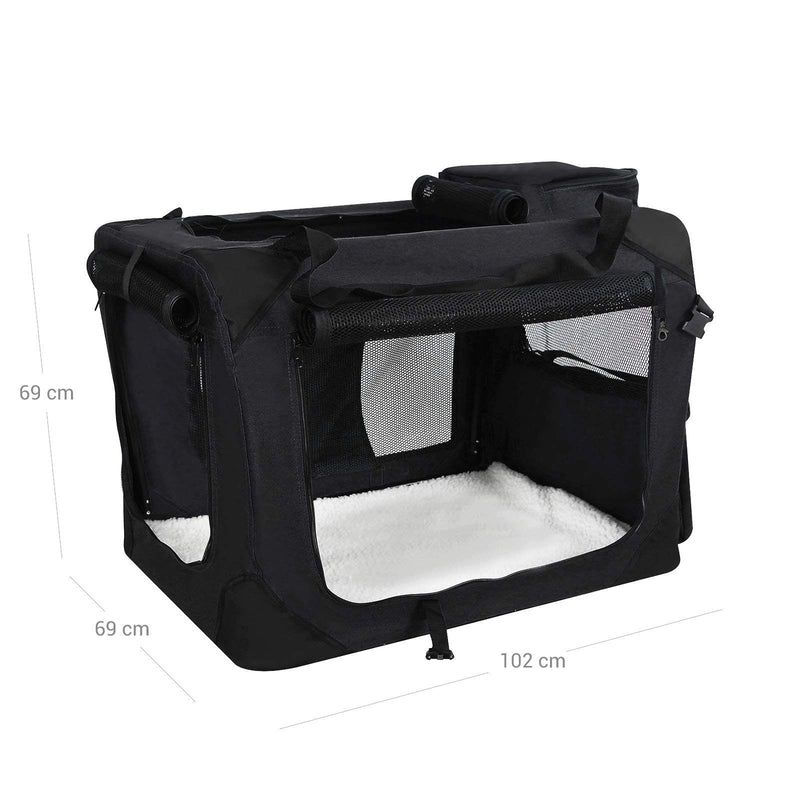 Sac de porte de chien - Transportbox XL - noir