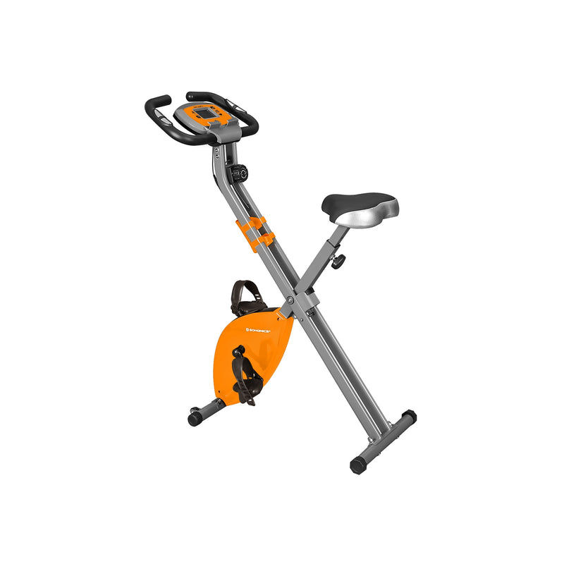 Träningscykel - Fitnesscykel - 8 Motståndspositioner - Orange