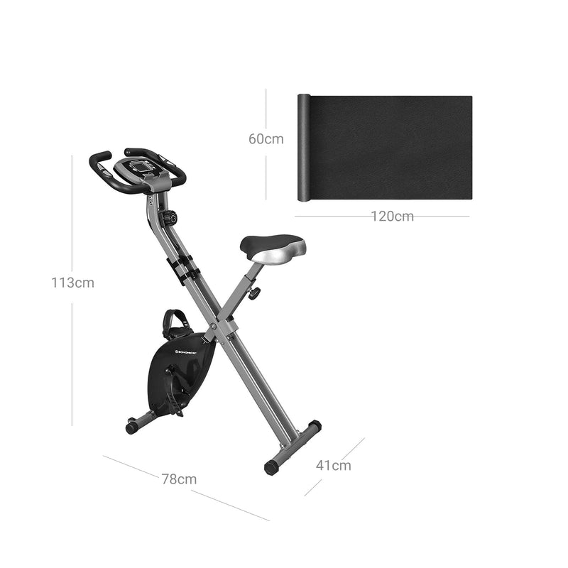 Kuntopyörä - sykkeen mittaus - enintään 100 kg