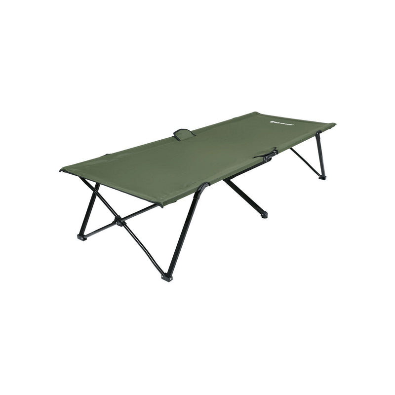 Pat de camping - Pat de zbor - Capacitate de încărcare 260 kg - 206 x 45 x 75 cm - Green Army