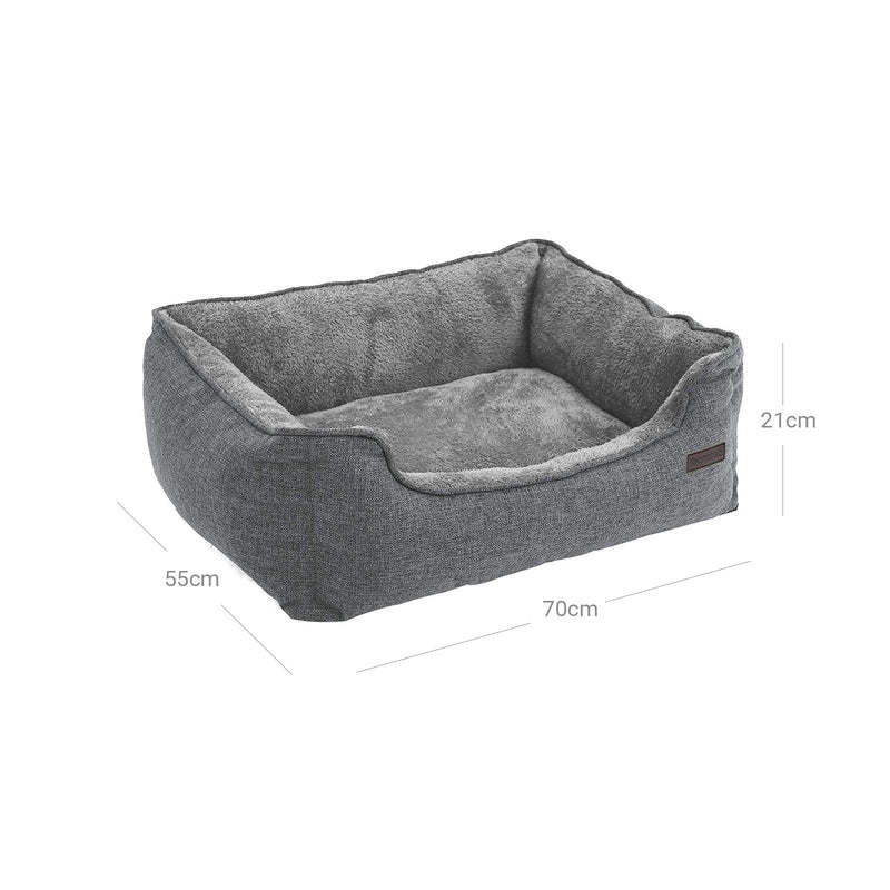 Panier de chien - lit de chien - panier de chat - Hoes détachables -gray