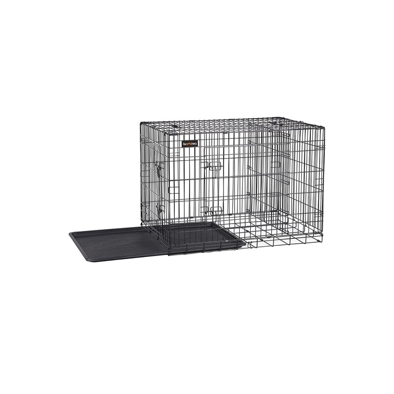 Banc de chien - cage de chien - cage de chien - noir