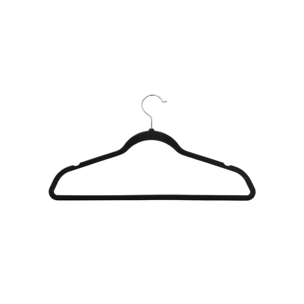 Kleerhangers - cintres de vêtements - Pendants - Velvet - Ensemble de 30 pièces - 360 degrés Rotation Hook - noir