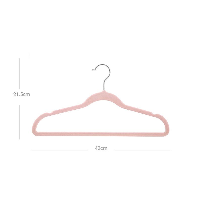 Kledinghangers - Kleerhangers - 42cm - Roze