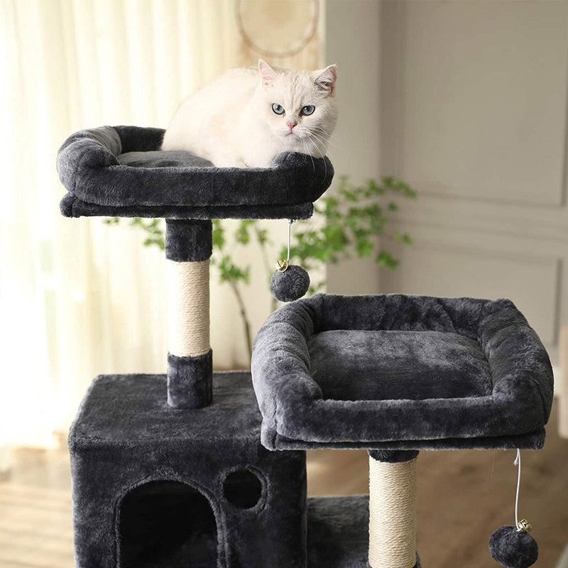 Cat Tree - Cat Toys - Cat House - Crabe Tree - Climb Tree - Smoke Grey