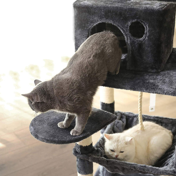 Cat Tree - Cat Toys - Cat House - Crab Tree - Climb Tree - Smoke Grey