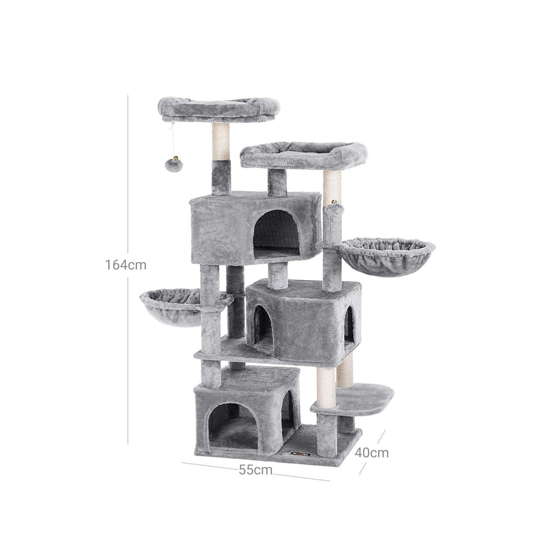 Scratching Post - Cat Post - Cat Pole - Cat House - Cat Basket - Cat Toys - Gris clair