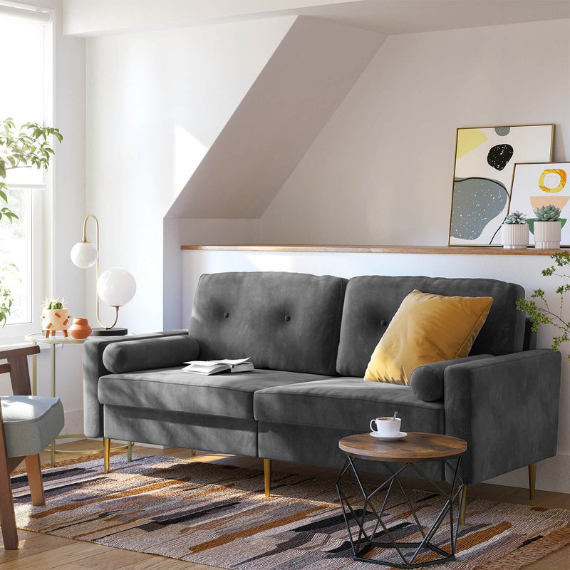 3 - Sofa de création - salon - gris