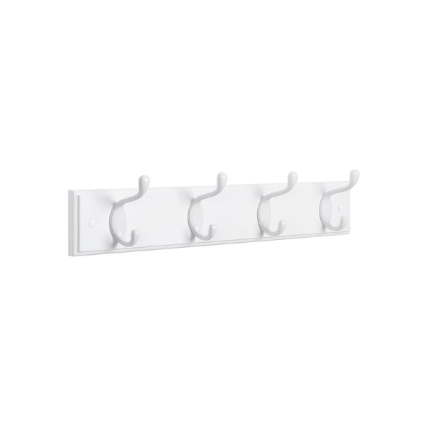 Wall Coat Rack - Coat Rack - Garderobe - Hook Rod - Coat Racks - White