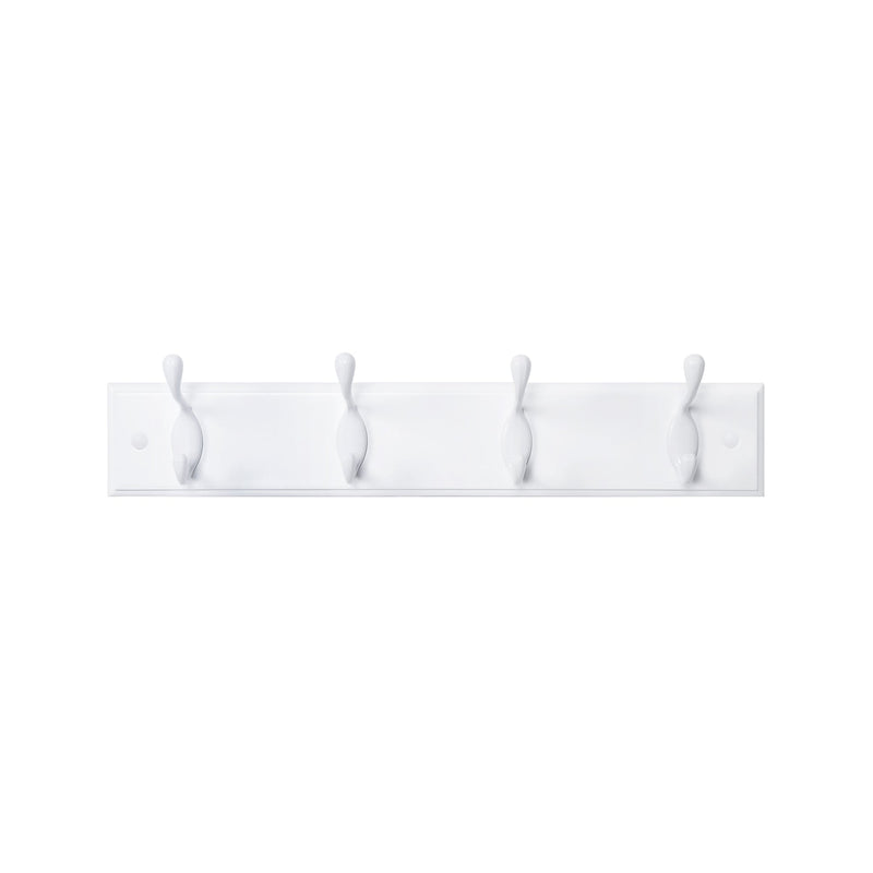 Wall Coat Rack - Coat Rack - Garderobe - Hook Rod - Coat Racks - White