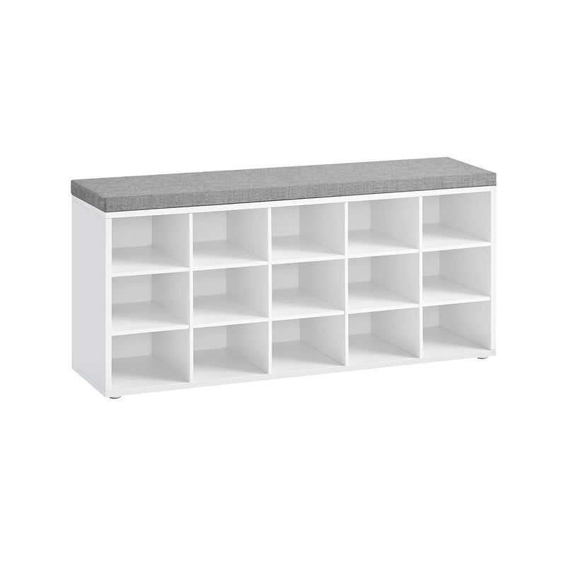 Shoe Bank - Shoe Rack med 10 fack - White