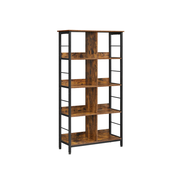 Stue Cabinet - Storage Cabinet - Standing Rack - Brown -zwart