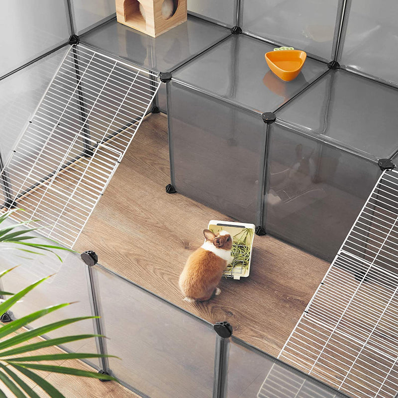 Animal House - Animal Cage - Animal Stay - Animal Housing - Grey