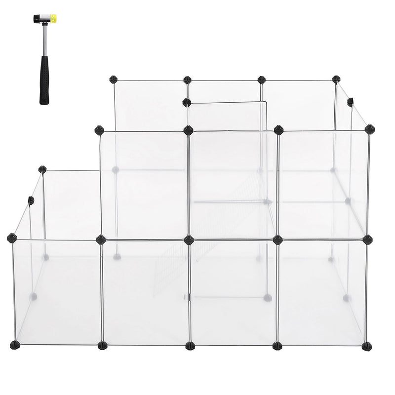 CUME COMINEA - CASE COUNTRY - IAPTES CAGE - HAMSTER CAGE - Transparent