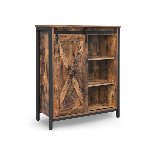 Keukenkast - Dressoir - Met schuifdeur - Stalen frame