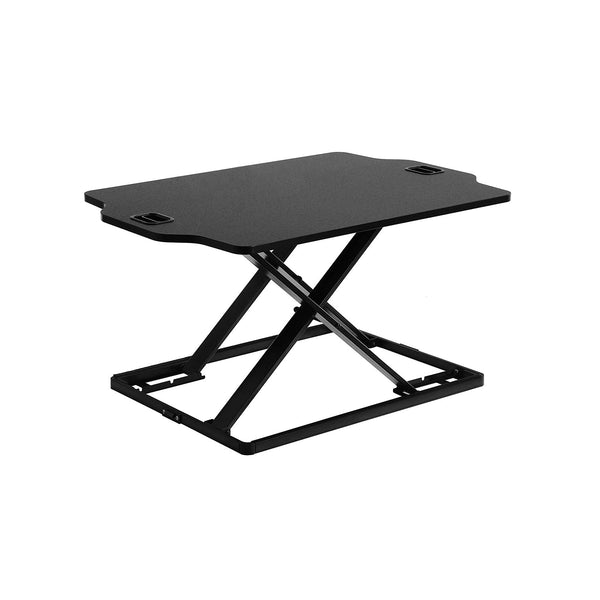 Sit Stand Desk - höjd -justerbar skrivbord - justerbar bildskärmsstativ - svart