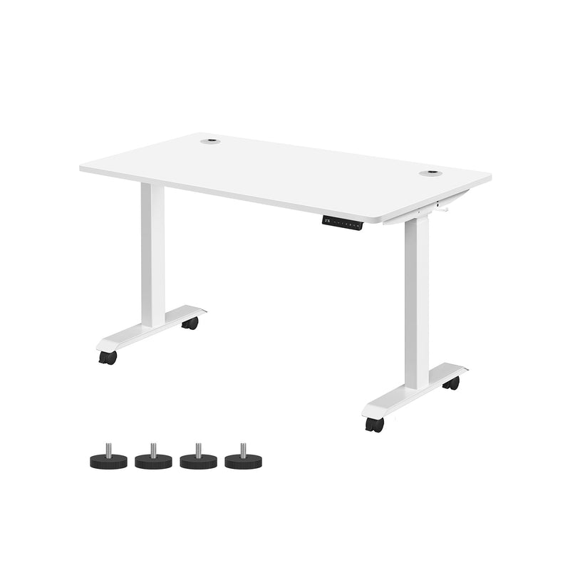 Elektrisk skrivebord - Stepeless Justerbar - Hukommelsesfunktion med 4 højder - Office Desk