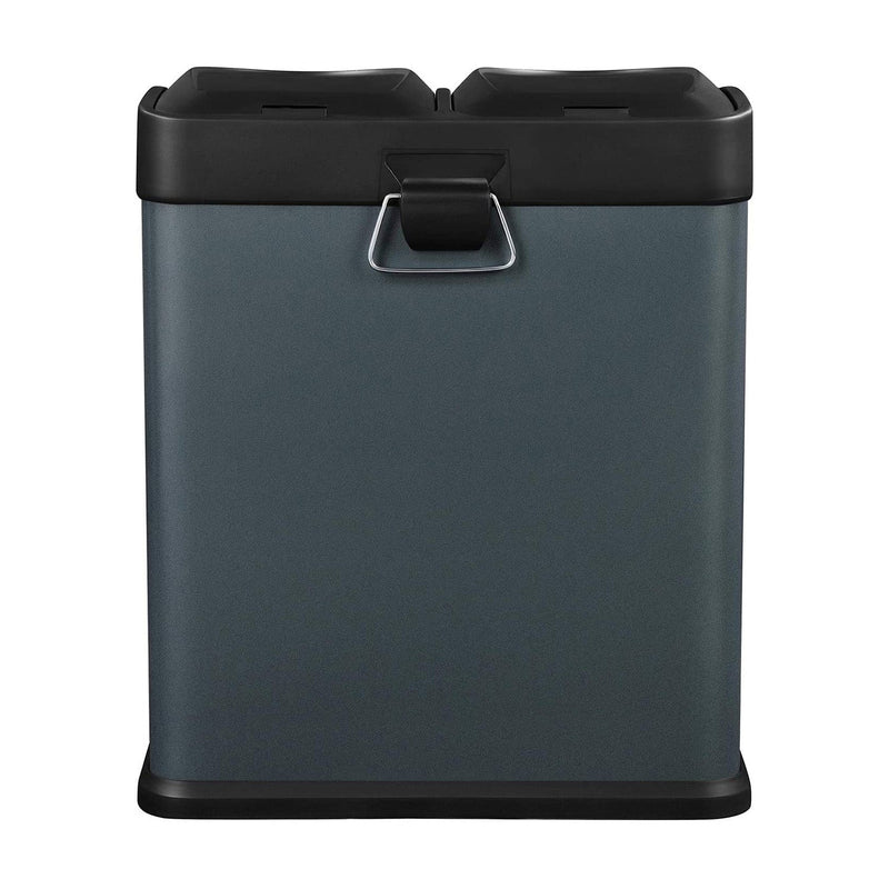 Affaldsbakke - Recycle Bin - Waste Bin - 30 Liter - Waste Separation System - 2 x 15 liter - Sort