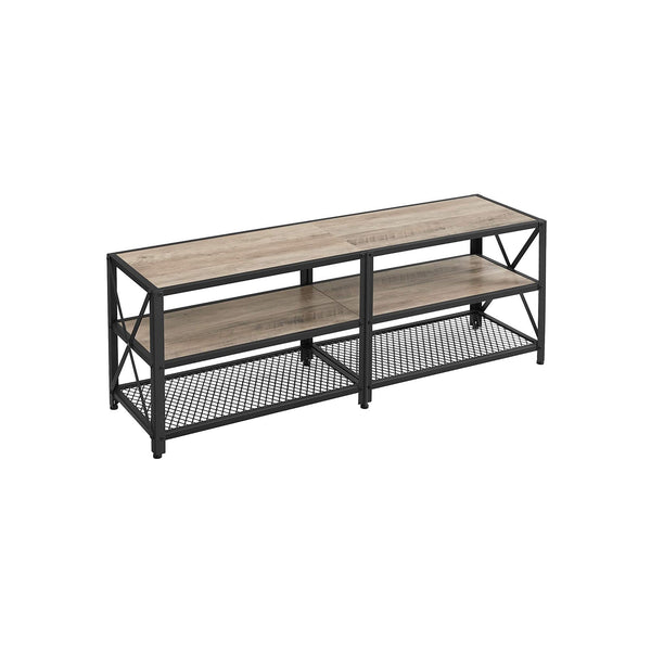 Mobilier TV - Masă TV - Dresser TV - masă de living - mobilier pentru camera de zi - gri / negru