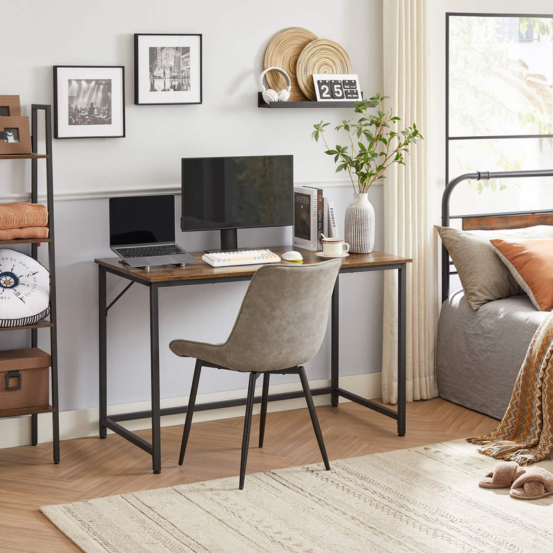 Bureau - Computer Bureau - Office Office - PC Table - Vintage Brown / Black