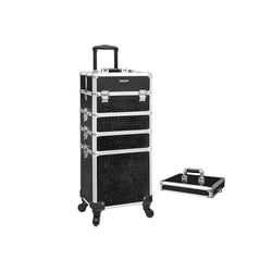 Make-Up Trolley - 1 Lade - Met wielen - Zwart