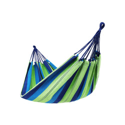 Hamming Mat - 2 -Person Hammock - Lastkapacitet på upp till 300 kg - Blue -Green