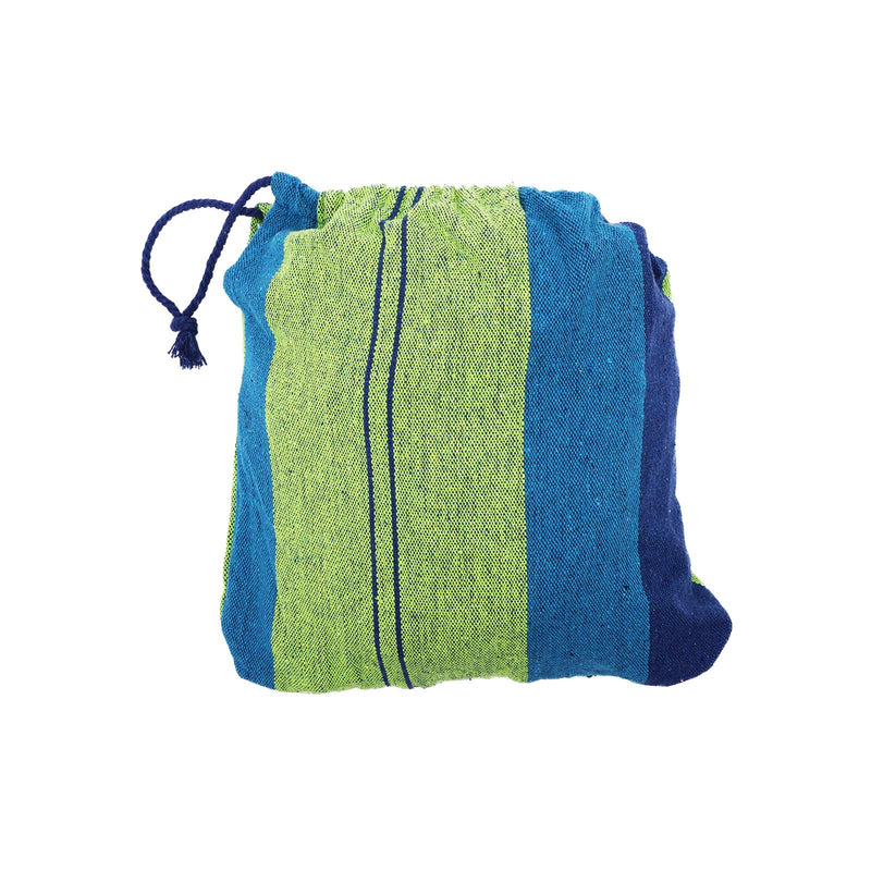 Hangmat - 2 persoons hangmat - Draagvermogen tot 300 kg - Blauw-groen