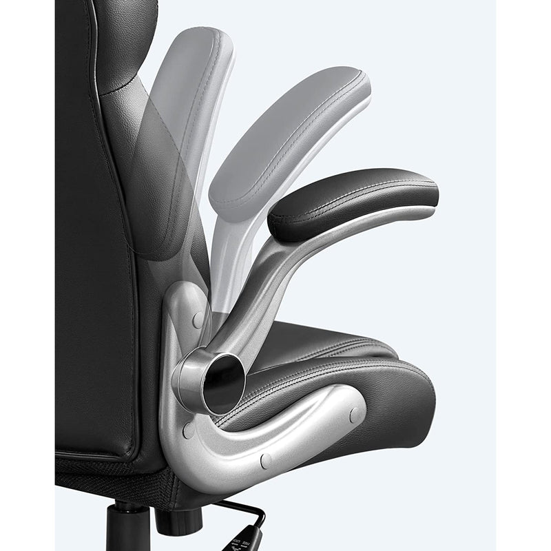 Kontorsordförande - Ergonomisk kontorsstol - Spelstol - Swivel Chair - Svart