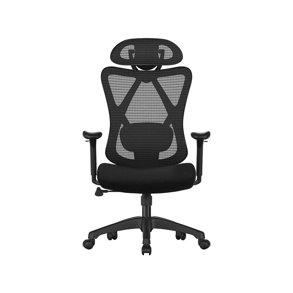 Président de bureau - Chaire de bureau ergonomique - Chaise informatique - noir