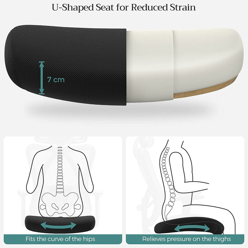 Scaun de birou - scaun de birou ergonomic - scaun de calculator - negru