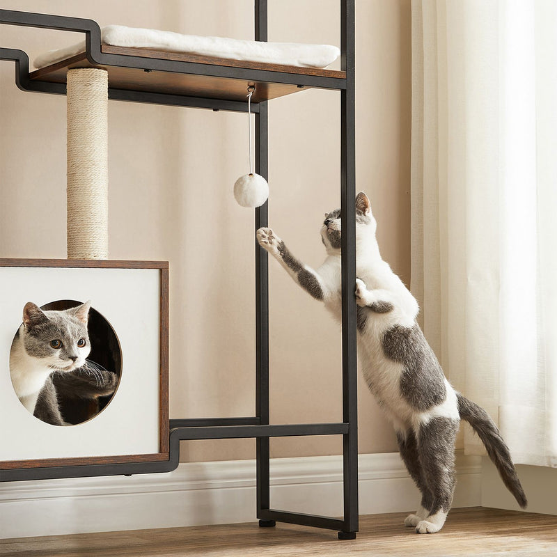 Scratching Post - avec planche - 2 -in -1 meubles - brun