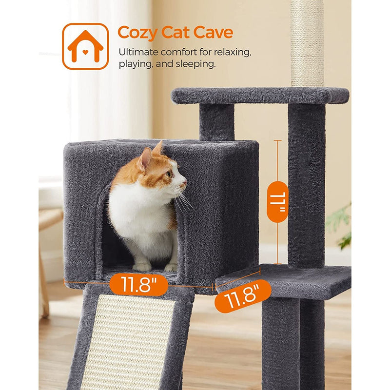 Scratching Post - Cat Tree - pour les chats domestiques - Gray de base