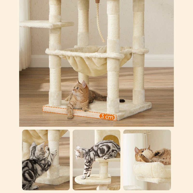 Scratching Post - Cat Tree - Beige