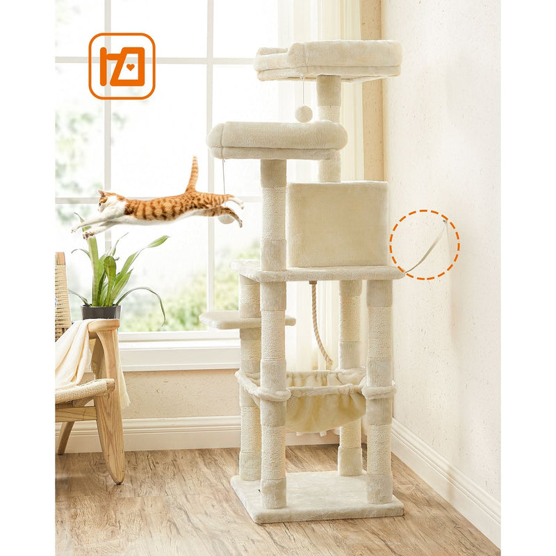 Scratching Post - Cat Tree - Beige