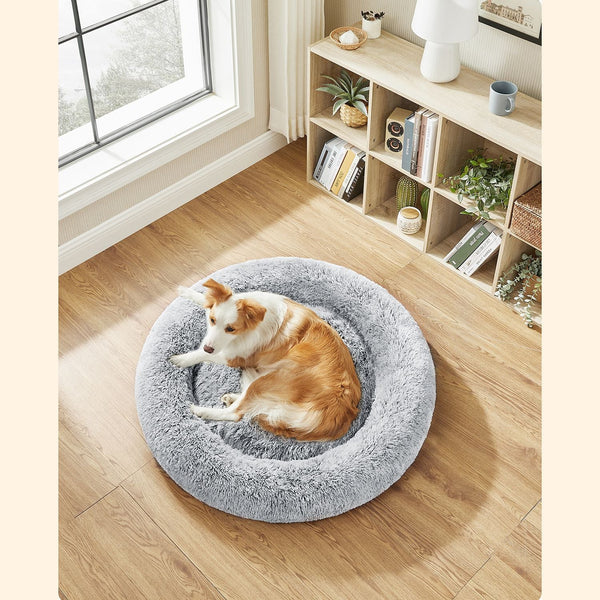 Hundkorg - Animal Basket - Animal Cushion - Animal Bed - Dog Bed - Cat Bed - Grey