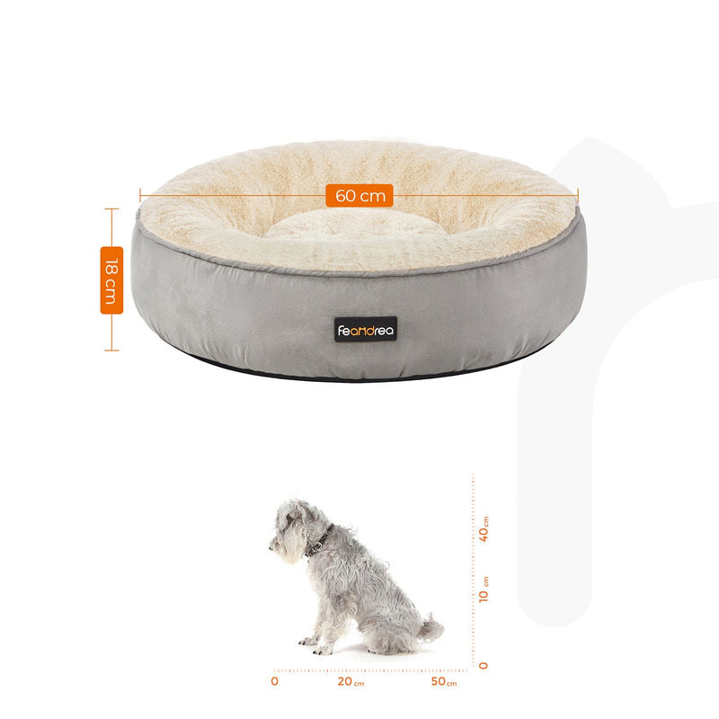 Honden bed - Katten bed - Hondenmand - Kattenmand - lichtgrijs