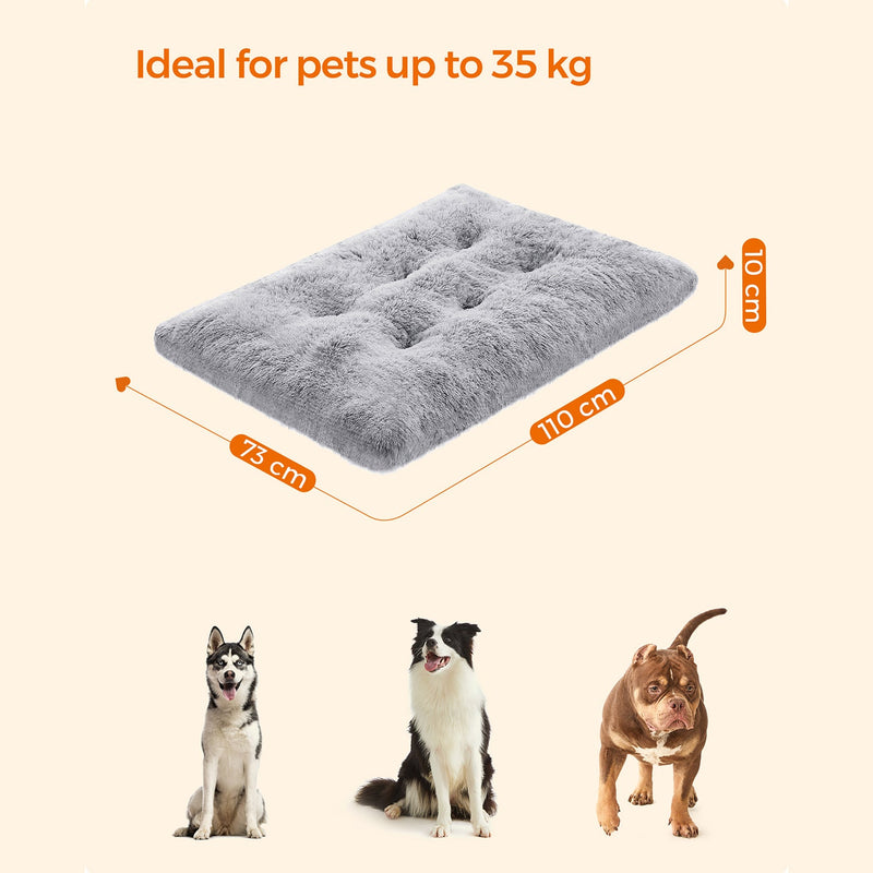 Lit de chien - Downy Dog Cushion - Gris clair