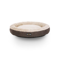 Hondenmand - Honden bed - Dierenmand - Kattenmand - rond - Bruin