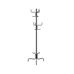 Garderob - Coat Rack - Klädstativ - Klädförvaring - Rockar - Hattar - Väskor - Svart