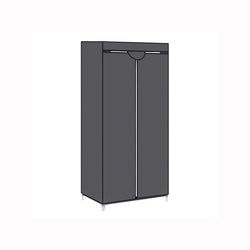 Rack de vêtements - Armoire - Armoire - Stockage de vêtements - Armoire en tissu - noir