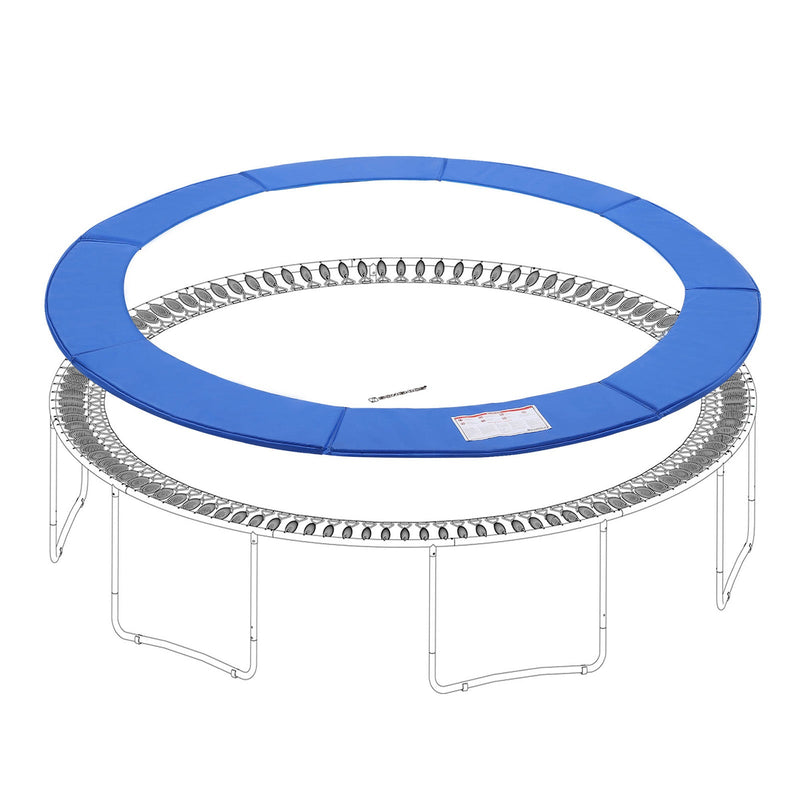 Trampoline randafdekking - Randbescherming - Veiligheidsmat - UV-bestendig - Scheurvast -Ø 244 cm