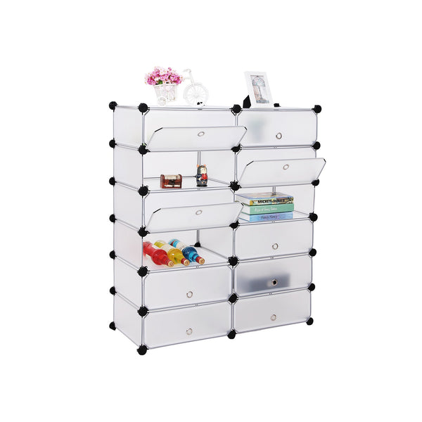 Shoe Rack med 6 nivåer - Shoe Storage - Rectangular Rack System - Perspirant