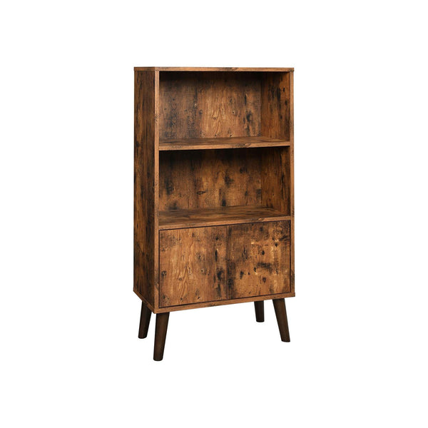 Bibliothèque - armoire - Coundre de rangement - Rétro - avec portes - 60 x 30 x 120 cm