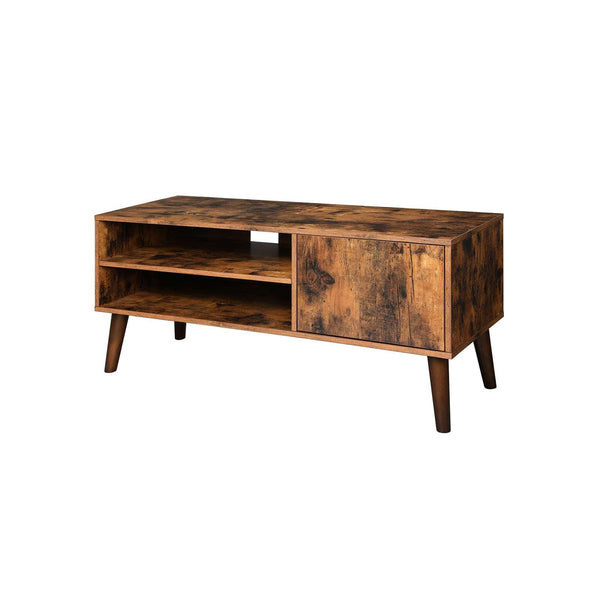 TV Dupboard - Mobilier TV - Dresser TV - TV Dupboard - Lowboard - TV Board - Wood Look - maro