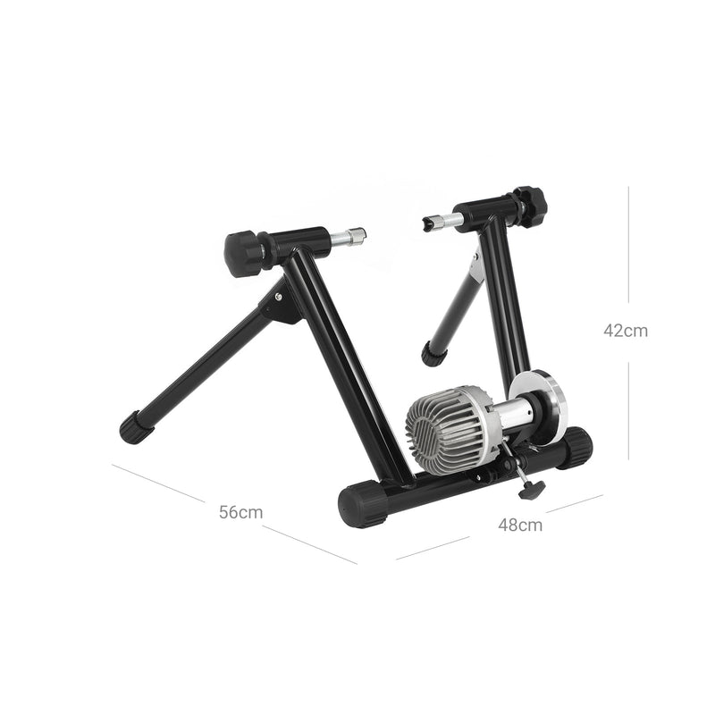 Roller Trainer - Trainer à vélo - Trainer de résistance au vélo - Trainage à domicile - noir