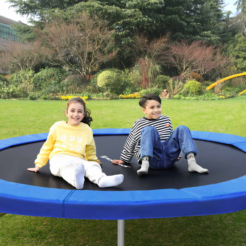 Couvercle de bord de trampoline - tapis de sécurité - Ø 366 cm - bleu