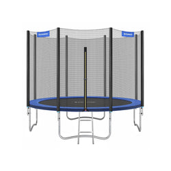 Trampoline - Springkussen - Met veiligheidsnet - Blauw