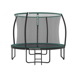 Trambulină - Garden Tramboline - Trampoline rotunde - cu plasă de siguranță - verde / negru