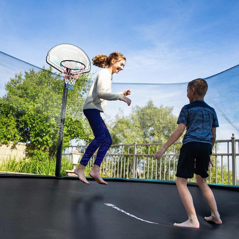 Trampolinhoppeklud - Ø 244 cm - Sort