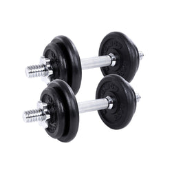 Halterset - Set van 2 Dumbbells - 20kg